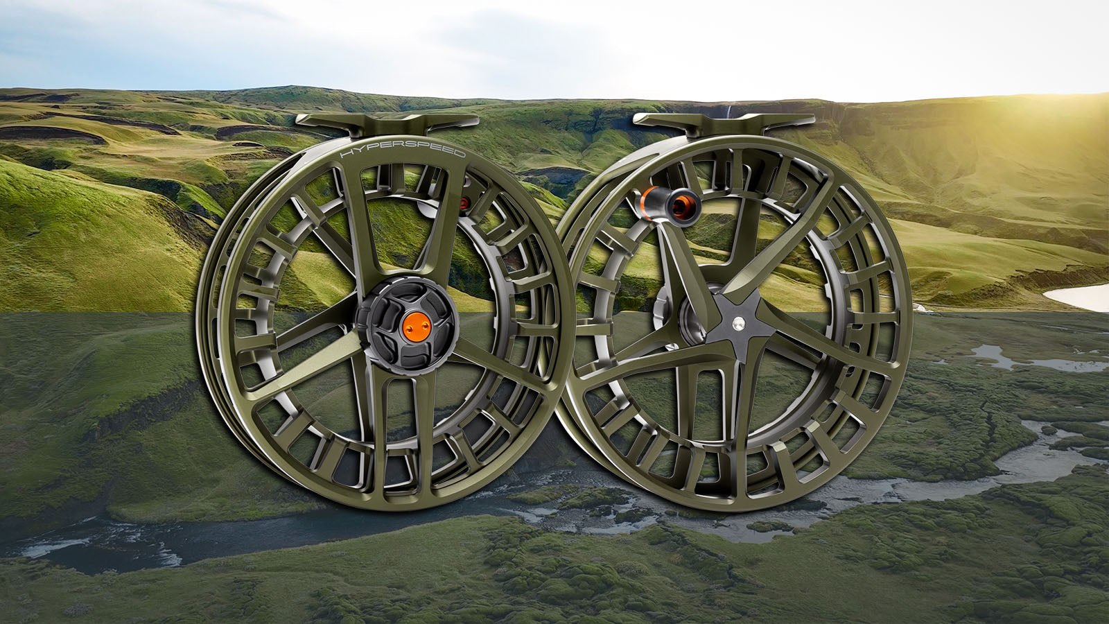Lamson Fly Fishing Hyperspeed F freshwater fly fishing reel
