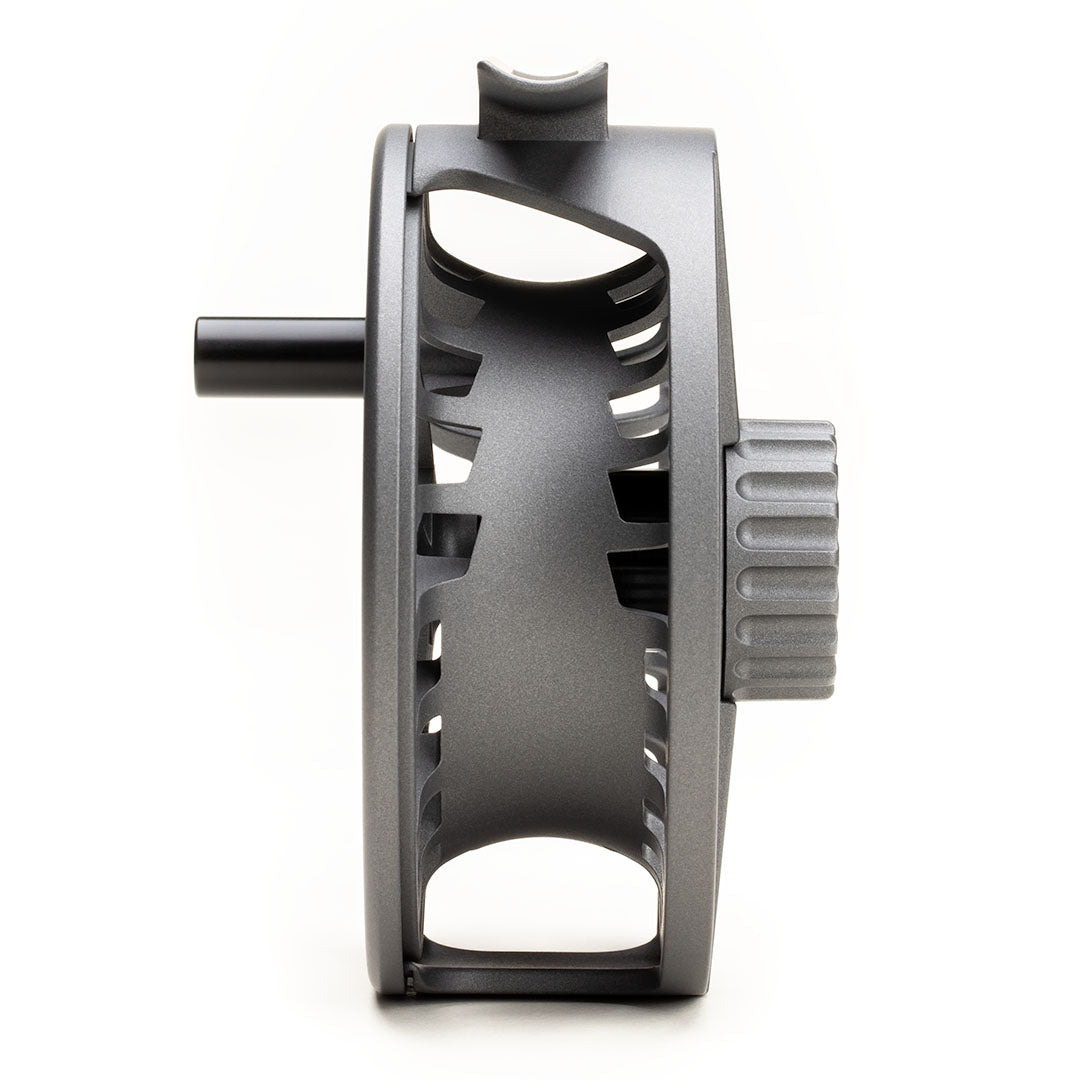 LAMSON Liquid S / Remix S Spool Reels smoke side view