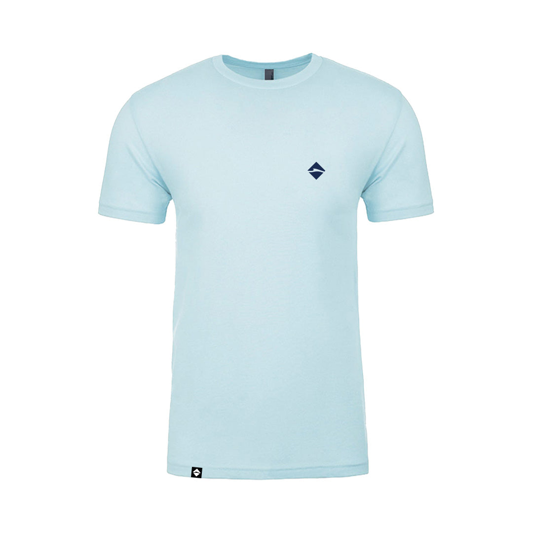 LAMSON Beach Comber T-Shirt - Light Blue Apparel
