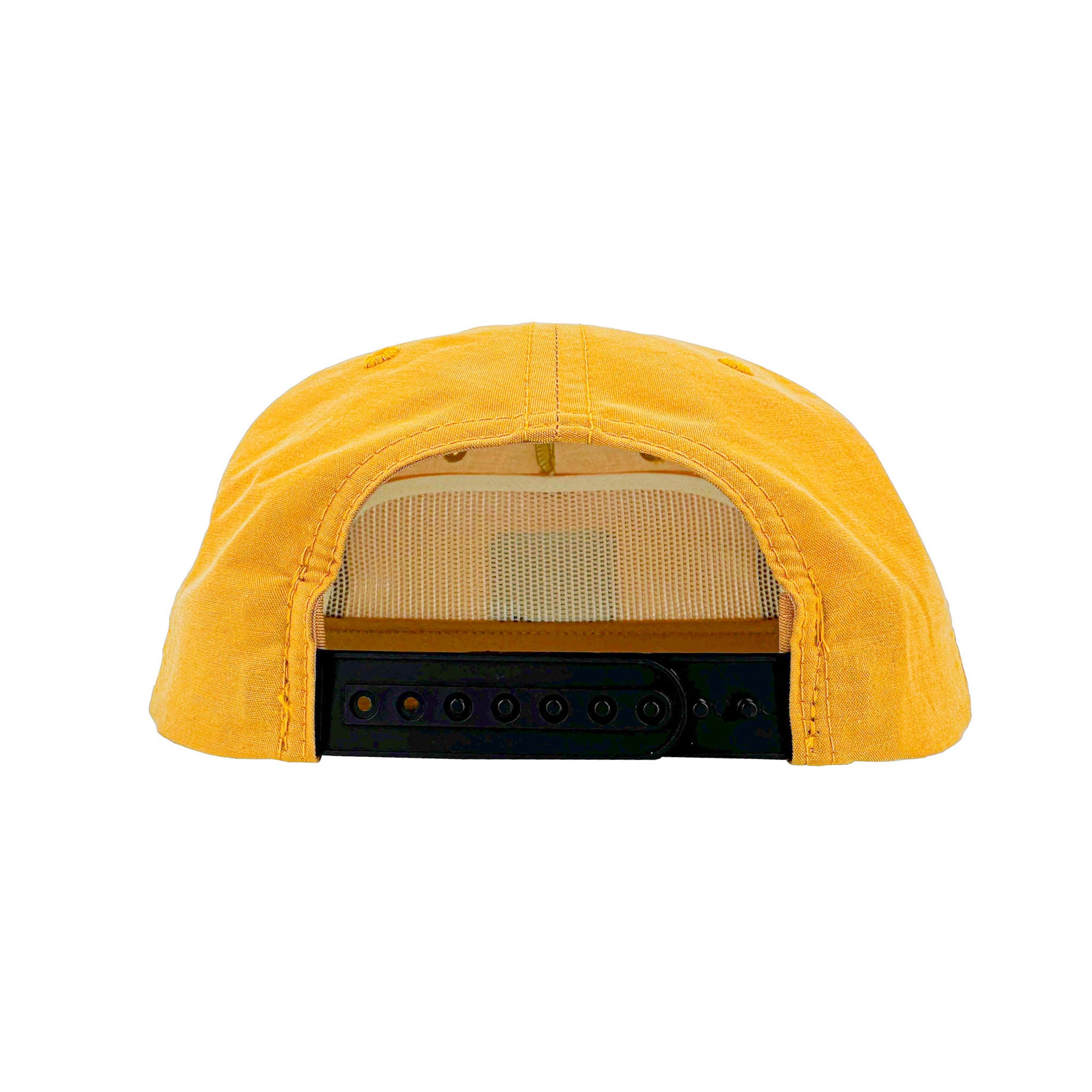 Flat Bill Rope Cap - Tan With Black Rope Apparel LAMSON