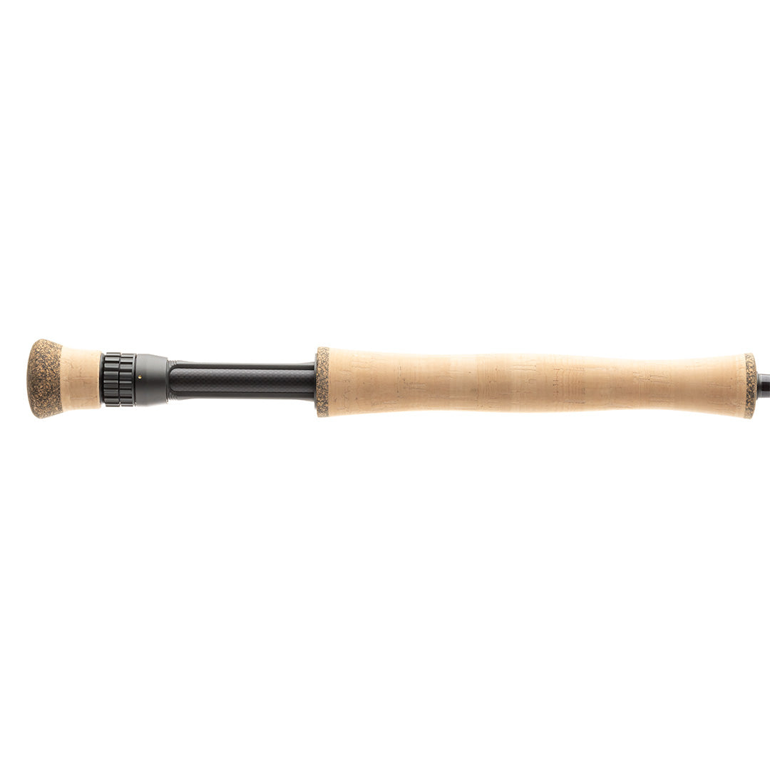 Lamson Fly Fishing Speedster cork handle w/ fighting butt side view