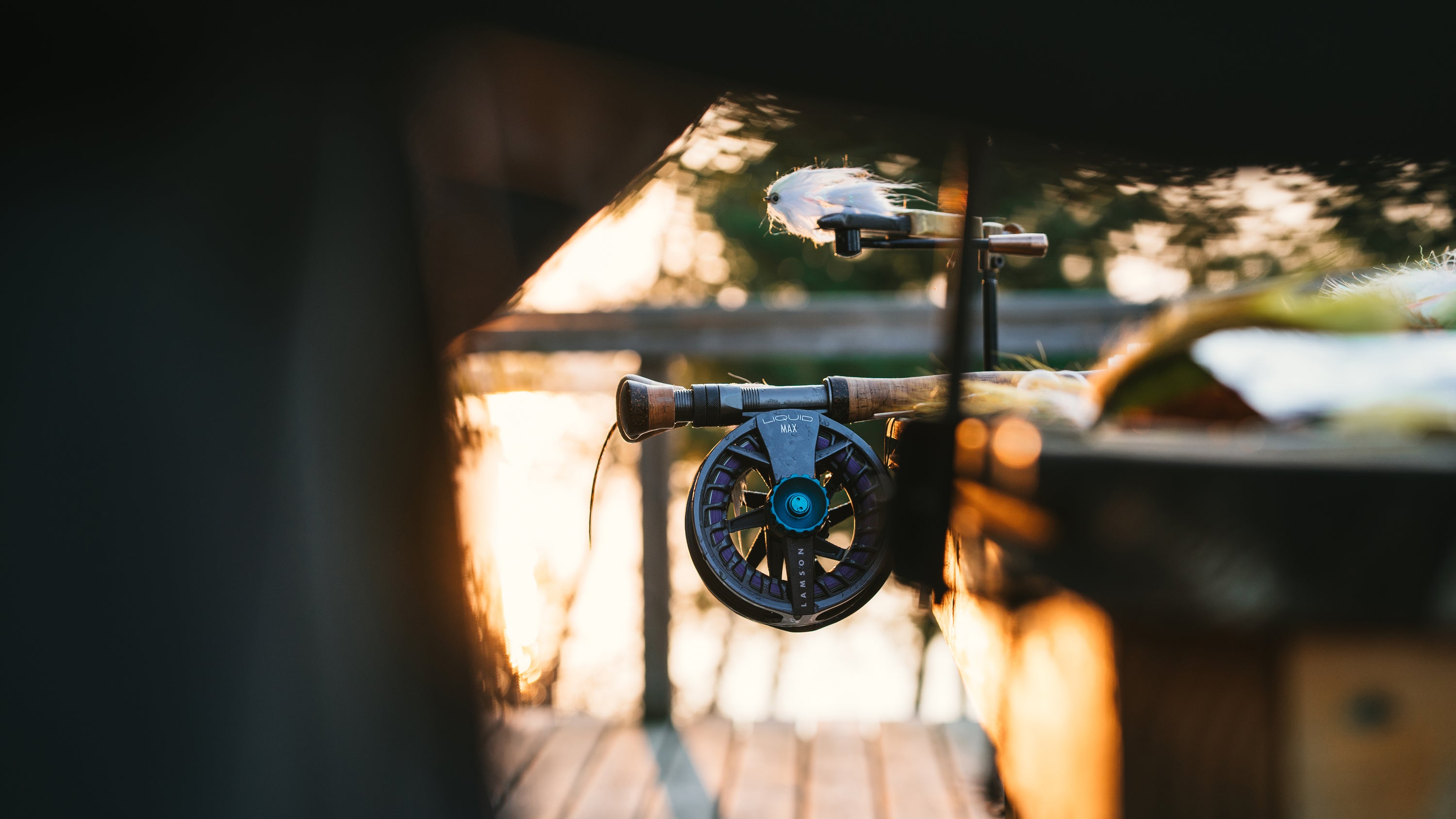 Lamson Fly Fishing Liquid Max Saltwater and big game fly fishing rod and reel combo