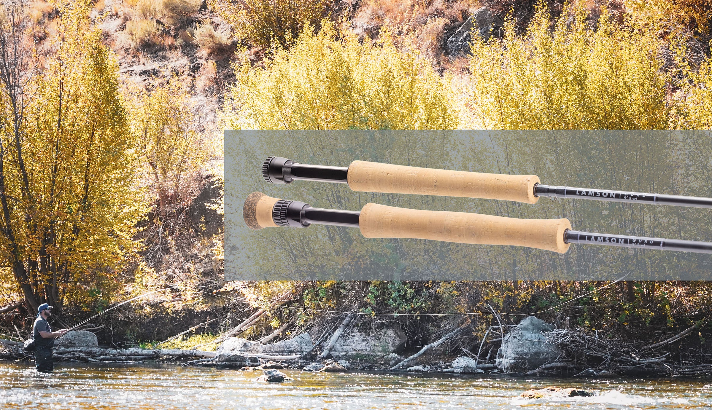 Lamson - Guru Fly Rod 9' 0 8wt