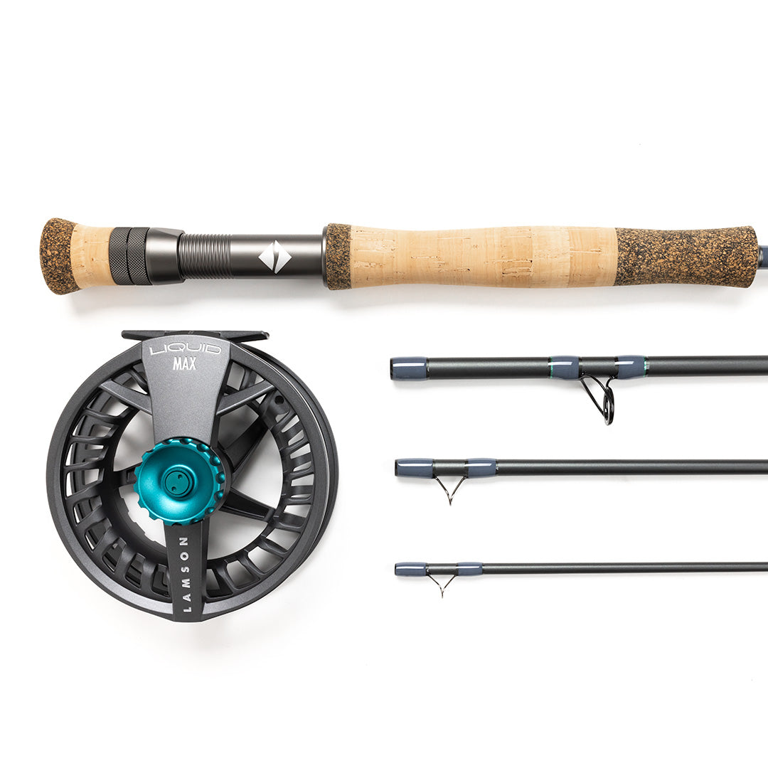 Lamson Liquid Max Rod and Reel Fly Fishing Combo