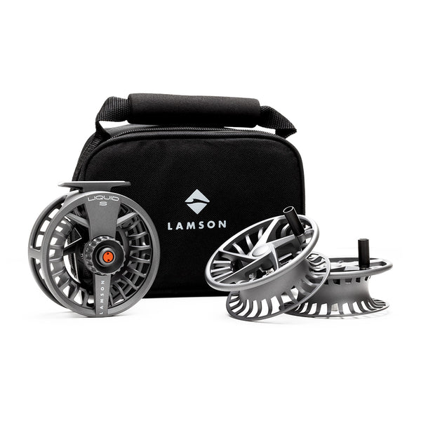 Lamson Liquid S HD Fly Reel Smoke / 9+