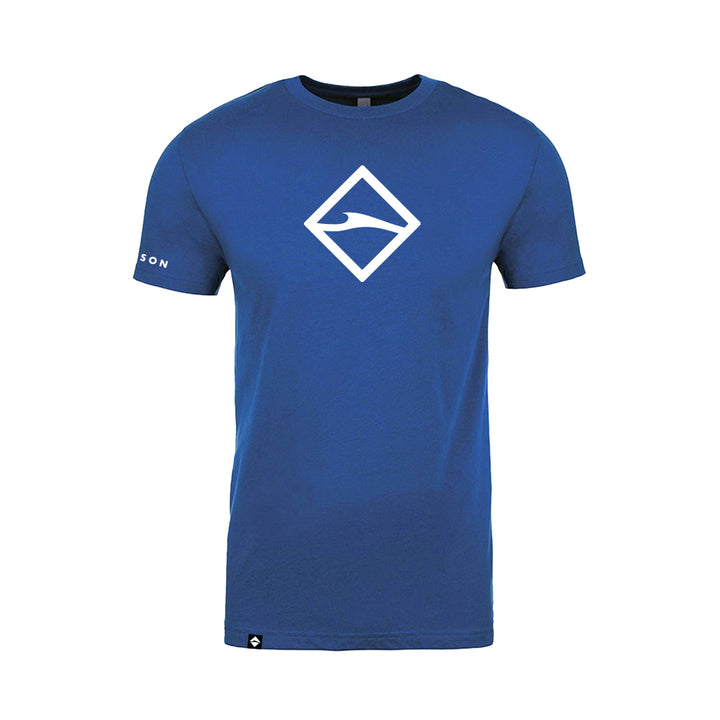 Diamond Logo T-Shirt - Heathered Blue