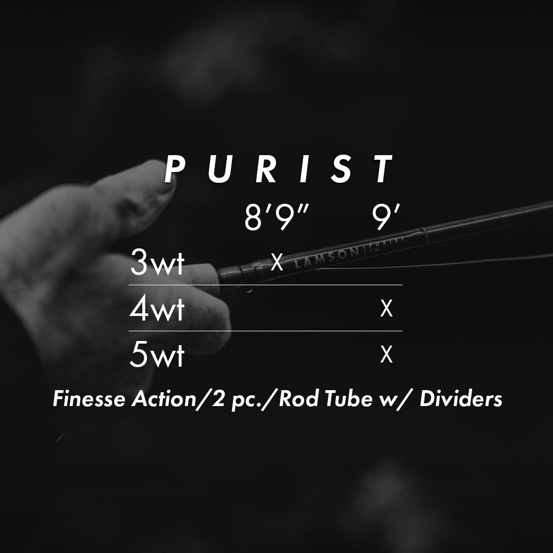 Lamson Purist 2-Piece Fly Fishing Rod