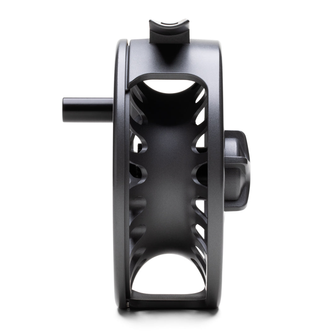 LAMSON Liquid / Remix Spool (Legacy) Reels Smoke side view   