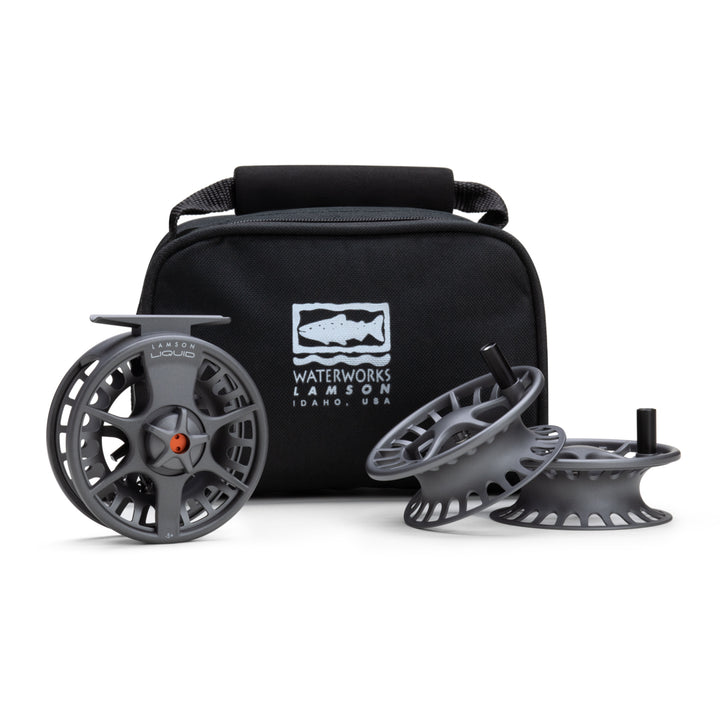 Liquid 3-Pack Fly Fishing Reel & Spools