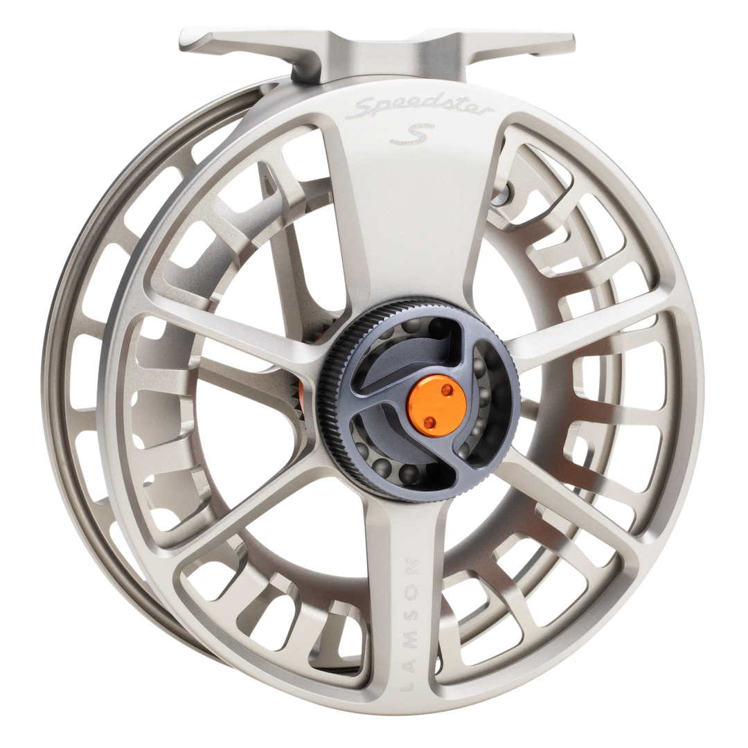Lamson Speedster S Fly Reel Battleship / 9+